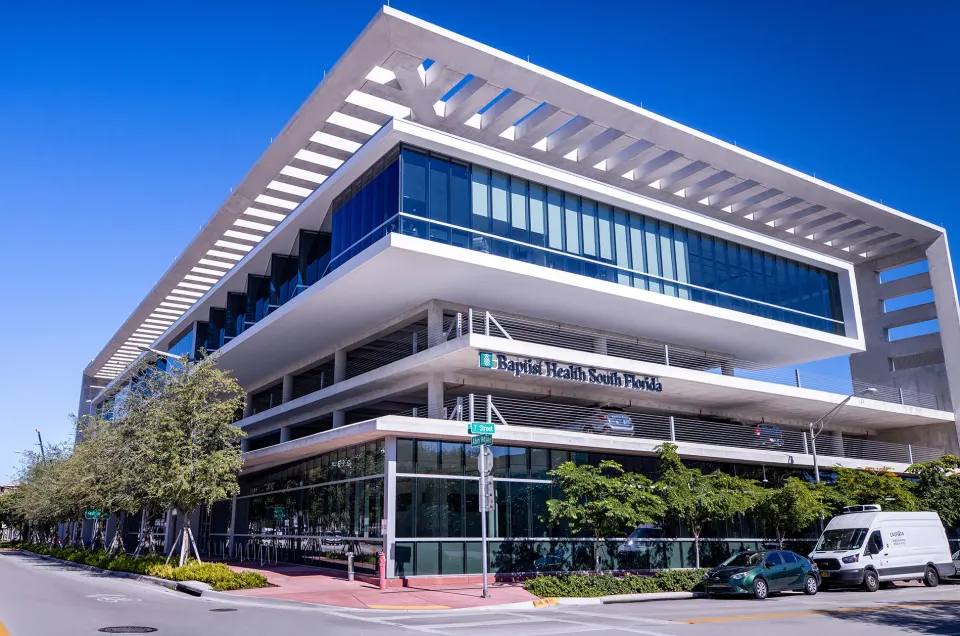 Baptist Health urgent care location in Miami Beach